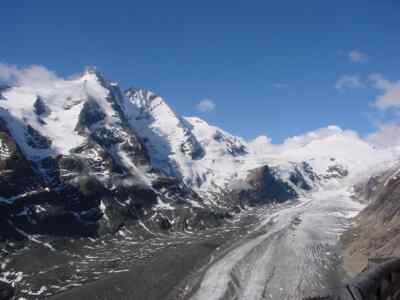 Grossglockner with the Pasterze