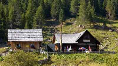 Priesshütte, Nockalmstraße in Österreich