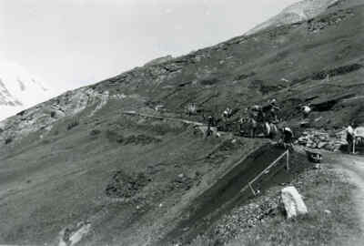 Construction of the Grossglockner High Alpine Road